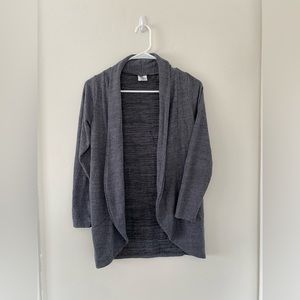 Charcoal grey cardigan